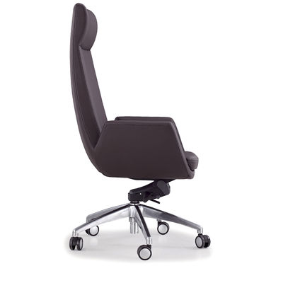 Tilt Sterling Executive Leather Office Chair Aluminium Frame