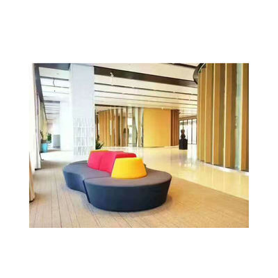 Custom Shared Workspace Furniture Collaborative Lounge Seating bench